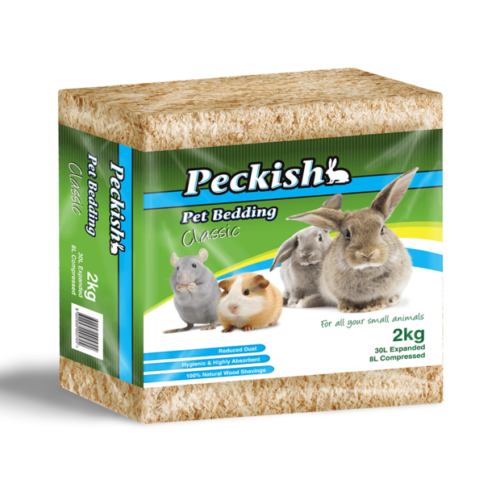 Peckish pet bedding – natural small animal bedding for rabbits, guinea pigs, and hamsters