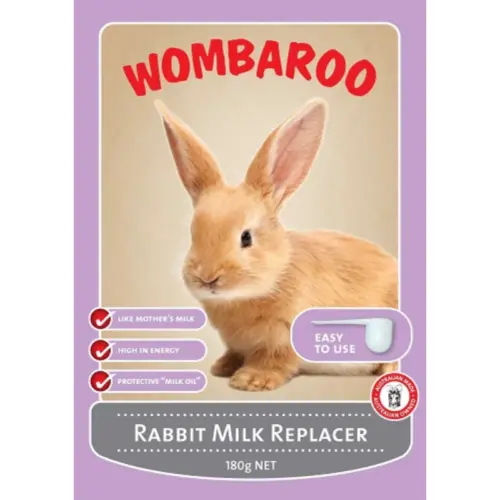 Baby rabbit milk replacer – Wombaroo formula