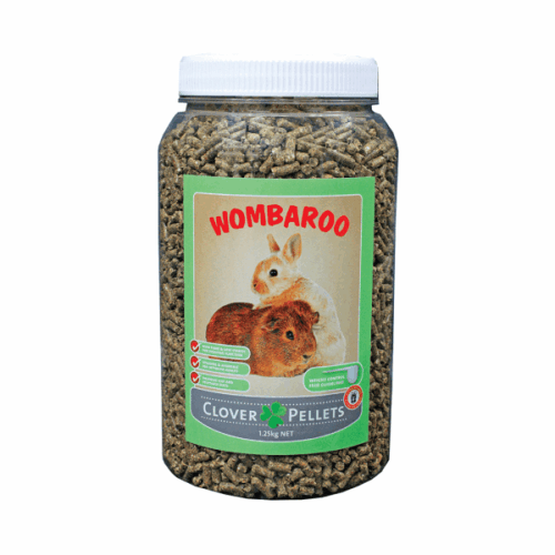 Wombaroo Clover pellets for rabbits and for guinea pigs