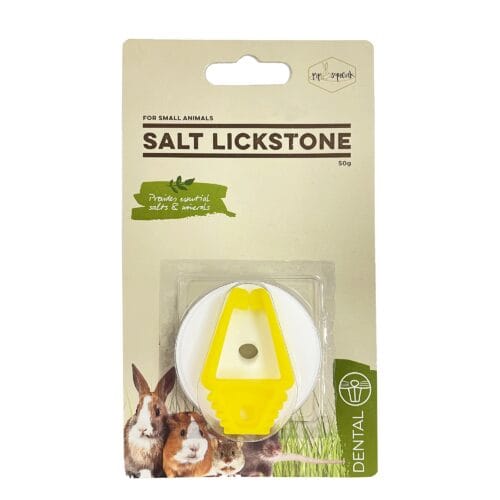 Rabbit salt lickstone for rabbits and guinea pigs