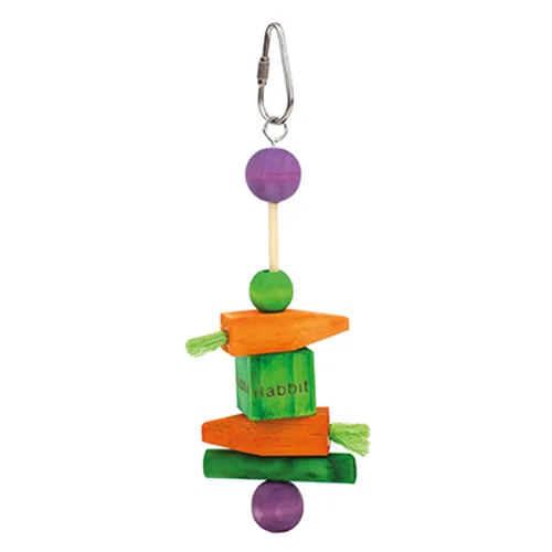 natural wooden chew toy for small pets
