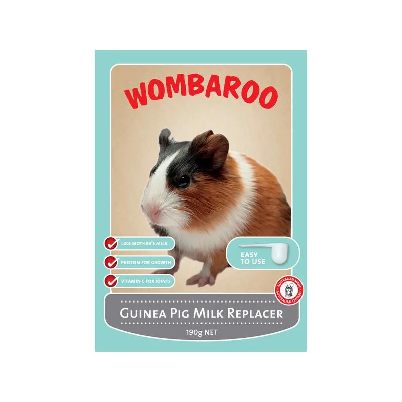 Wombaroo Guinea Pig Milk Replacer – Formula for Pups (190g)