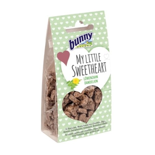 bunnyNature My Little Sweetheart – Herbal Treats for Rabbits & Guinea Pigs (30g) - Dandelion