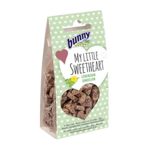 bunnyNature My Little Sweetheart – Herbal Treats for Rabbits & Guinea Pigs (30g) - Dandelion